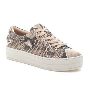 J/SLIDES HIPPIE SNEAKER NATURAL MULTI EMBOSSED